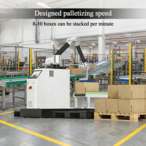 Smart Collaborative Palletizing <strong>Robot</strong> with Customizable Gripper for Multi-Type Box Handling - Product Image 1