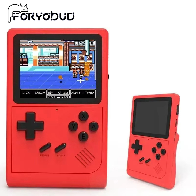Handheld Game Console Portable Retro Mini Video Game for NES/SNES/GBA Emulators Consoles for Gameboy Player GB300 Kid Gift