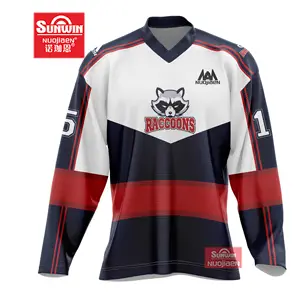 Custom Hockey Jersey Team Sportswear Men Shirts Tops Digital Sublimation Ice Hockey Clothes