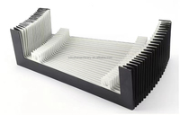 Nouveau modèle 1496436 3030Y axe ondulé Tube garde bouclier pour Rail de guidage linéaire accordéon soufflet couverture Flexible CNC sur le côté gauche