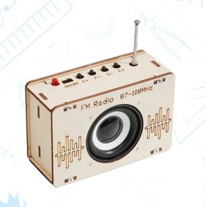 Kit d'expérimentation pratique pour enfants : Radio FM DIY en bois, petit récepteur de diffusion radio sans fil, jouet éducatif - Product Image 6