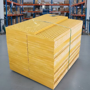 Matériaux de construction légers et économiques en usine, grille en <span class=keywords><strong>plastique</strong></span> personnalisée, grille en fibre de verre - Product Image 1