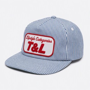 Casquette de camping sportive en toile à 5 panneaux avec logo personnalisé T&L en relief, tissu respirant et imperméable, ajustable, unisexe, pour adulte, pour l'extérieur - Product Image 1