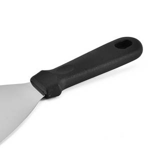 Espátula de Metal de acero inoxidable <span class=keywords><strong>para</strong></span> parrilla de barbacoa, espátula <span class=keywords><strong>para</strong></span> freír tortitas, hamburguesa, raspador, proveedor de China - Product Image 3