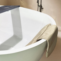 TONGXIN TO-60 Coussin de bain spa carré moderne en EPP, durable, écologique, avec logo personnalisé, extérieur en polyester, maille 4D, imperméable pour