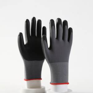 2024 Guantes De Trabajo Con Proteccion Foam <strong>Nitrile</strong> Coated Safety <strong>Gloves</strong> anti-impact - Product Image 3