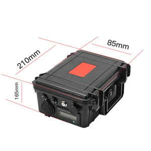 Batterie lithium-ion 12V 30Ah LiFePO4 avec double port USB pour équipement de pêche - Product Image 1