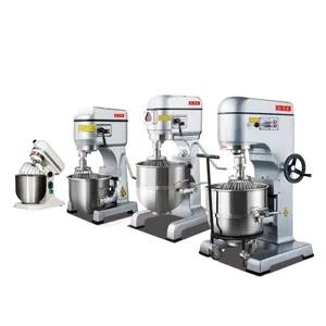 Batidora Industriële Commerciële 10l 20l 30l 60l 80l Keuken Stand Planetaire Voedsel Beslag Brood Deeg Taart Mixer Machine Voor Bakkerij