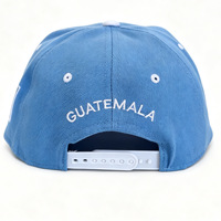Casquette de baseball brodée à bord plat thème Guatemala, ajustable, unisexe, pour hommes et femmes, chapeau de soleil d'extérieur, streetwear, vente en gros