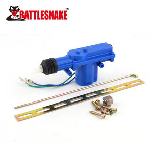 Màu xanh khóa cửa xe Thiết bị truyền động 360 độ xe Hệ thống khóa trung tâm phổ DC12V Hệ thống khóa trung tâm khóa cửa - Product Image 4