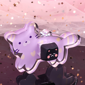 Portachiavi a Forma di Tastiera, Portachiavi in Acrilico con Tasto Personalizzato, Giocattolo Antistress, Switch per Tastiera Meccanica, <span class=keywords><strong>Tetris</strong></span> Creativo - Product Image 3