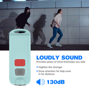 2023 Gantungan Kunci hijau Kawaii wanita <span class=keywords><strong>Alarm</strong></span> pribadi Set gantungan kunci pertahanan diri gantungan kunci lucu pribadi keselamatan <span class=keywords><strong>Alarm</strong></span> untuk pelari