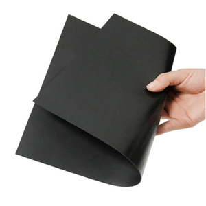 Fogli di gomma nera flessibile fogli magnetici bifacciali stampabili resistenti per la conservazione di matrici metalliche organizzare forniture artigianali per attrezzi - Product Image 3
