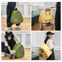 Sac à dos de transport pour animaux de compagnie respirant, durable, multi-styles, grand espace, portable, pour chat, idéal pour les voyages en extérieur et les promenades quotidiennes