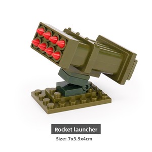 Bloques de Construcción de Plástico, Minifiguras, Accesorios de Terceros, Armas, Cañón de Campo Mark X, Obús, Juguetes Militares - Product Image 4