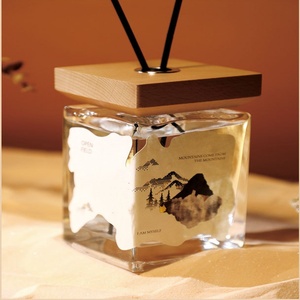 Diffuseur à bâtonnets de parfum d'ambiance longue durée, sans alcool, écologique, parfum floral, grand flacon pour salon et chambre à coucher - Product Image 4