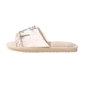 Nuevas Pantuflas de Lino para Mujer, Personalizables, con Diseño de Animales Adorables, Cálidas, Modernas, Cómodas, con Punta Abierta, Antideslizantes y Suaves para el Hogar - Product Image 5