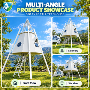 Casa Prefabricada Modular Resistente a Huracanes, Villa de Hostelería Tropical, Estructura Resistente, en Oferta - Product Image 6