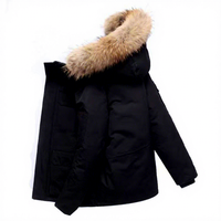 Blouson Bomber à Capuche Homme Femme Streetwear Hiver Vêtement de Travail Épais Chaud Anti-Froid Rembourré Livraison Directe Streaming en Direct