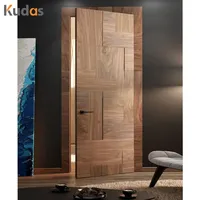 Portes intérieures en bois turques pour chambres à coucher et maisons