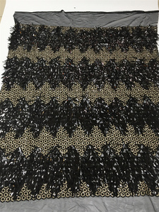 <span class=keywords><strong>Pizzo</strong></span> Francese alla Moda 2022 in Offerta, Grande Formato, Paillettes 3D Doppie, Tessuto in <span class=keywords><strong>Pizzo</strong></span> <span class=keywords><strong>e</strong></span> Paillettes per Abiti da Sposa - Product Image 4