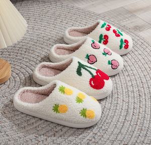 2026 נעלי חורף פנימיות מכותנה הנמכרות ביותר לגברים ולנשים נעלי בית חמות נושמות עם מדרס קטיפה ופרווה סִגְנוֹן - Product Image 4