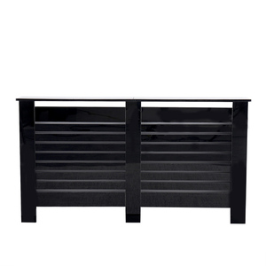 Cubierta <span class=keywords><strong>de</strong></span> Radiador <span class=keywords><strong>de</strong></span> <span class=keywords><strong>Madera</strong></span> MDF Negra <span class=keywords><strong>de</strong></span> Estilo Europeo, Mueble Práctico para el Hogar, Cubierta para Calentador <span class=keywords><strong>de</strong></span> Sala <span class=keywords><strong>de</strong></span> Estar - Product Image 3
