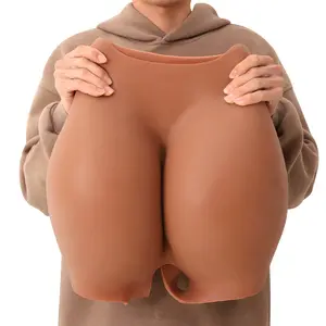 Élargissement des fesses femme Shaper porter des sous-vêtements silicone grosses fesses et hanches rehausseur coussinets pantalon fausse fesse épaississement court