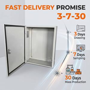 <span class=keywords><strong>Armoire</strong></span> électrique en alliage d'aluminium étanche IP65/IP66/IP67 TZR personnalisée pour équipements et compteurs électroniques - Product Image 2