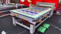 Plastifieuse à plat table en verre manuelle froide machine à plastifier les films PVC ZL1500