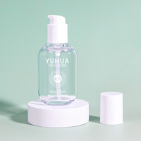 Flacon compte-gouttes en plastique de 15ml 30ml 50ml PETG Bouteille de sérum d'huile essentielle transparente vide Bouteille d'emballage de luxe pour cosmétiques et soins de la peau
