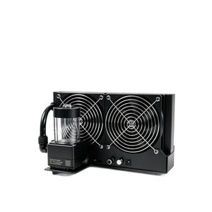 Système de refroidissement par eau Ococooc, radiateur 240 mm avec pompe 12 V et ventilateurs pour refroidissement PC - Product Image 2