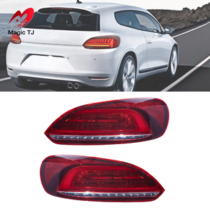 2009-2017 Volkswagen <span class=keywords><strong>Scirocco</strong></span> LED feux de conduite ensemble feux de freinage avec 6000k couleur température débit d'eau clignotants - Product Image 2