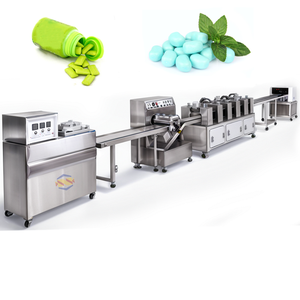 SIEN 2024 Gran Oferta Nueva Línea de Producción Automática de Chicle de Acero Inoxidable de Alta Velocidad y Bajo Consumo Energético, Máquina para Hacer Chicle Plateado - Product Image 1