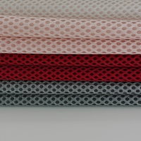 Tissu en maille 3D respirant en polyester, mousse stratifiée, éponge tricotée pour doublure intérieure de chaussures, empeigne de baskets, vente en gros usine