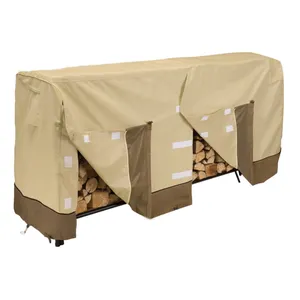Waterproof Oxford Heavy Duty Log Rack Cover for Wood Outdoor Outside Firewood Storage Cover Firewood Rack Cover