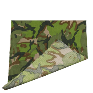 Tissu Oxford enduit de PU écologique à cinq feuilles, couleur camouflage, polyester/coton, résistant à la déchirure, imperméable, coupe-vent, pour tente - Product Image 4