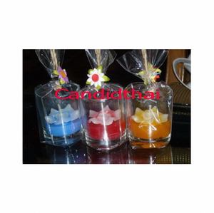 Handmade <b>Soy</b> <b>Wax</b> Candle and Incense Home Decor Set made from Thailand - Product Image 1