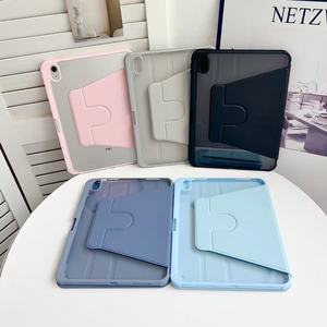 Étui de protection en cuir rotatif à 360° Tongxinda pour <span class=keywords><strong>iPad</strong></span> Air 5/4/6/7/8/<span class=keywords><strong>Pro</strong></span> 10/11 avec fonction veille/réveil et support pour tablette (Modèle professionnel) - Product Image 6
