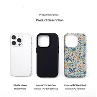 Coques de téléphone personnalisées avec logo, 2 en 1, sublimation, design magnétique sans fil pour iPhone