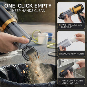 <span class=keywords><strong>Aspirateur</strong></span> de voiture 17000 PA 80000RPM, <span class=keywords><strong>aspirateur</strong></span> pour siège de voiture ou canapé, moteur sans balais, <span class=keywords><strong>aspirateur</strong></span> pour voiture - Product Image 2