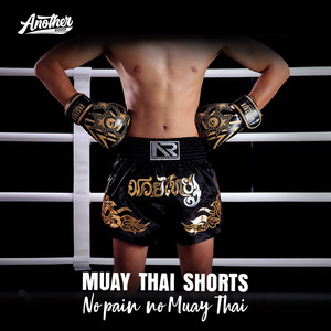 Pantalones Cortos de <span class=keywords><strong>Muay</strong></span> <span class=keywords><strong>Thai</strong></span> para Niños, para Campamento de Verano, Entrenamiento de Combate, Material de Poliéster, Diseño Unisex - Product Image 4