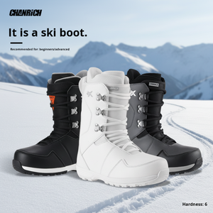 Chaussures de <span class=keywords><strong>snowboard</strong></span> à lacets traditionnelles légères pour hommes et femmes Équipement polyvalent pour débutants pour les sports d'hiver en plein air - Product Image 1