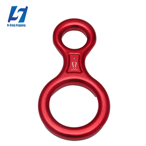 Alta qualità regolabile figura 8 in alluminio soccorso alpino discendente all'ingrosso per alpinismo materiale in lega durevole - Product Image 2