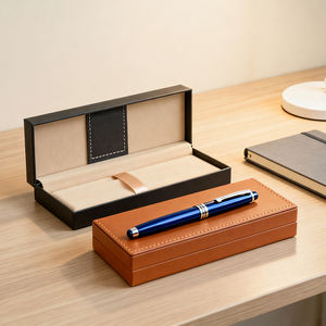 Customized Logo Luxury <b>Recyclable</b> Square Paperboard Boxes Business Pen Gift <b>Box</b> - Product Image 2