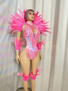 Samba carnaval hecho a mano cuentas mono conjunto de plumas <span class=keywords><strong>para</strong></span> carnaval Festival mono + collar + chal de plumas + pierna de plumas/bandas <span class=keywords><strong>para</strong></span> el brazo - Product Image 3