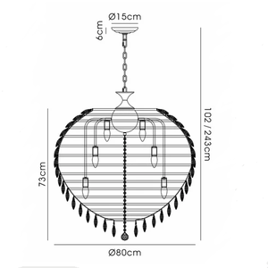 Nieuwe Design Glazen Hanglamp Met E14 40W Lamp Patent Ontwerpen - Product Image 5