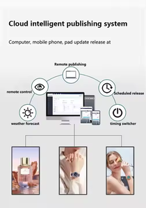 43 inç LCD dokunmatik ekran All-in-One zemin standı dijital tabela için reklam ekranı geniş görünüm interaktif Kiosk Totem - Product Image 2