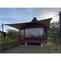 Tentes Yunshang Outdoors, structure en membrane, tissu blanc en PVDF, tentes de luxe pour hôtels à vendre