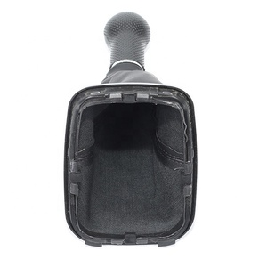 JDMotorsport88 perilla de cambio de marchas manual negra para coche con Bota para Volkswagen Golf IV 4 <span class=keywords><strong>Bora</strong></span> 1998-2004 - Product Image 2